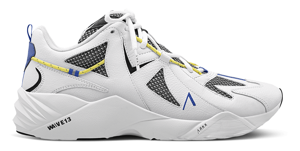 ARKK Collection Tuzon Leather W13 | White Amparo Blue | Men Tuzon